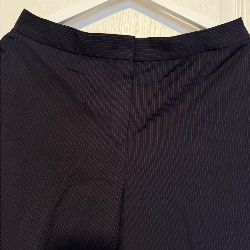 MASSIMO DUTTI| size 10 | Blue Pinstripe Pants